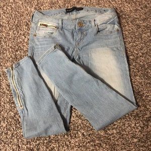 Express ankle legging jean size 2